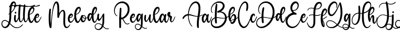 Little Melody font download
