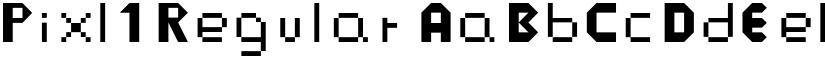 Pixl1 font download