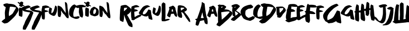 Dissfunction font download