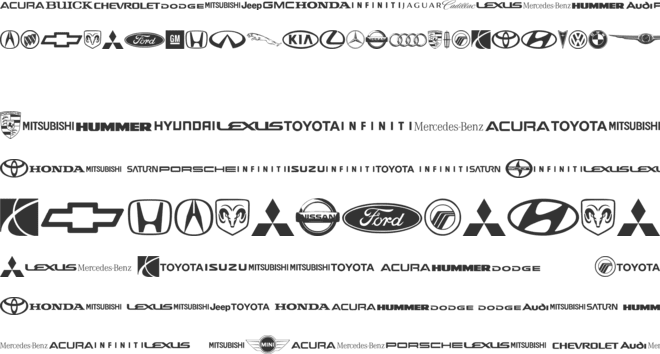 Auto Motive font preview