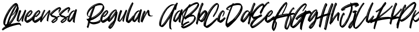 Queenssa Regular font