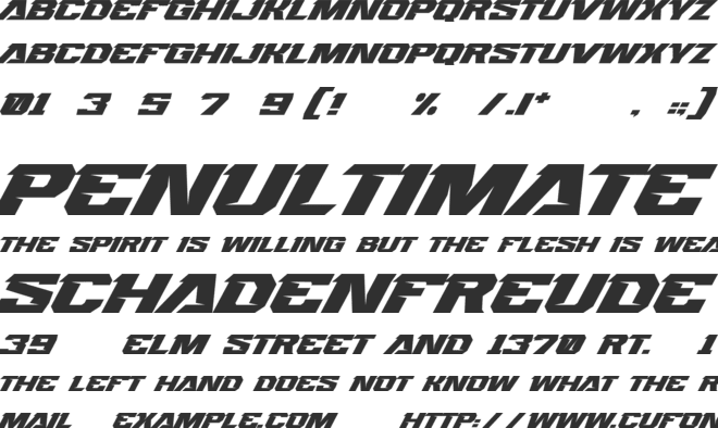 Stormlight font preview