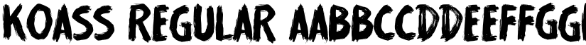 Koass font download