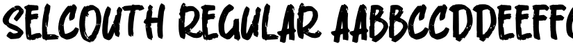 Selcouth Regular font