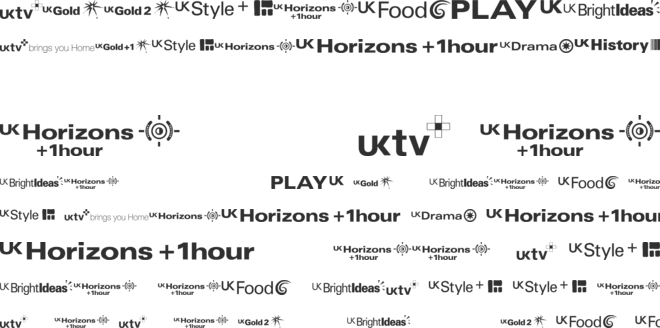 UK TV logos font preview