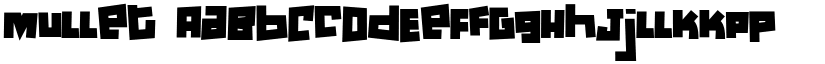 Mullet font