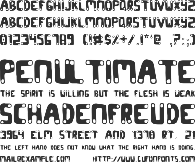 Codon font preview