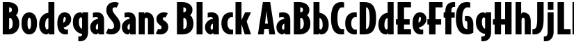 BodegaSans Black font