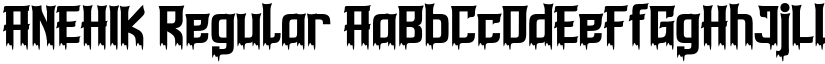 ANEHIK font download