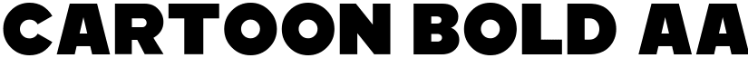 Cartoon Bold font