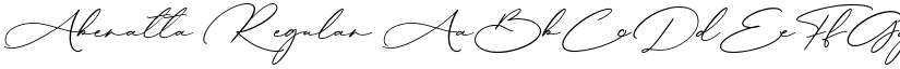 Aberatta font download