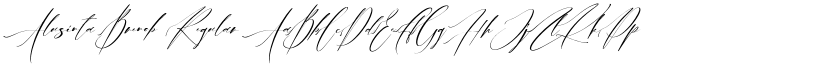 Alusinta Brenob Regular font