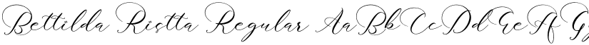 Bettilda Ristta font download