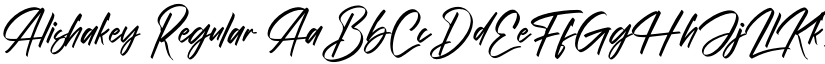Alishakey font download