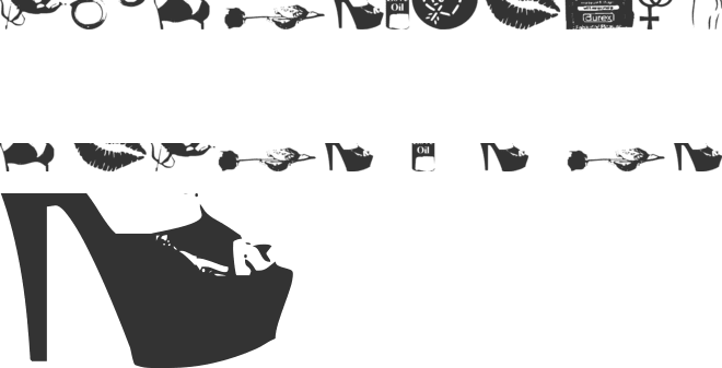 Kinky Valentine font preview