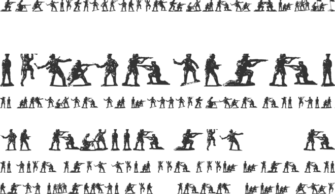 Soldiers of Hell font preview