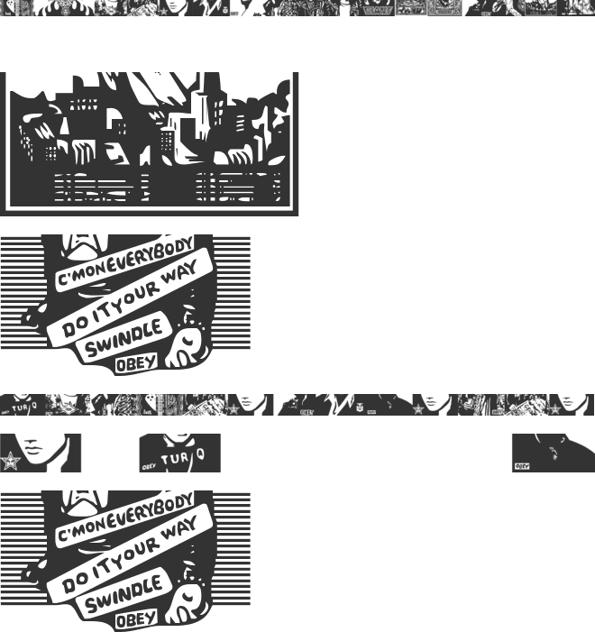 Obey Rockers font preview