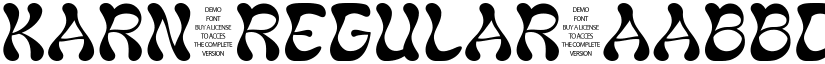 Karn Regular font