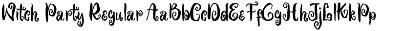 Witch Party Regular font
