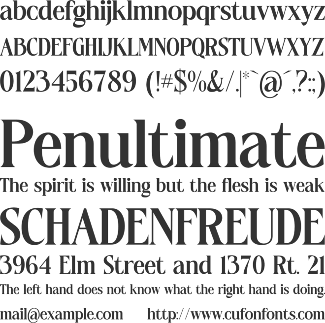 FANTASY MAGIST font preview