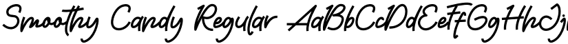 Smoothy Candy Regular font