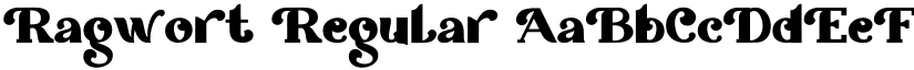 Ragwort Regular font