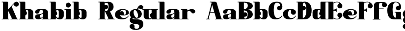 Khabib font download