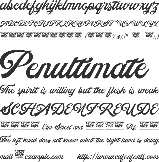 Golden Jewelry font preview