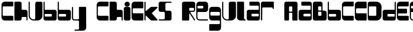 Chubby Chicks Regular font
