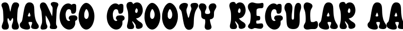 Mango Groovy Regular font