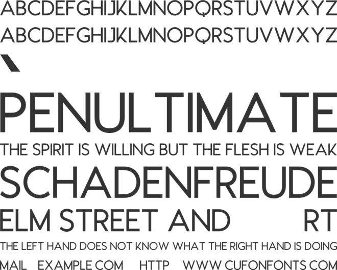 Kosmilk font preview