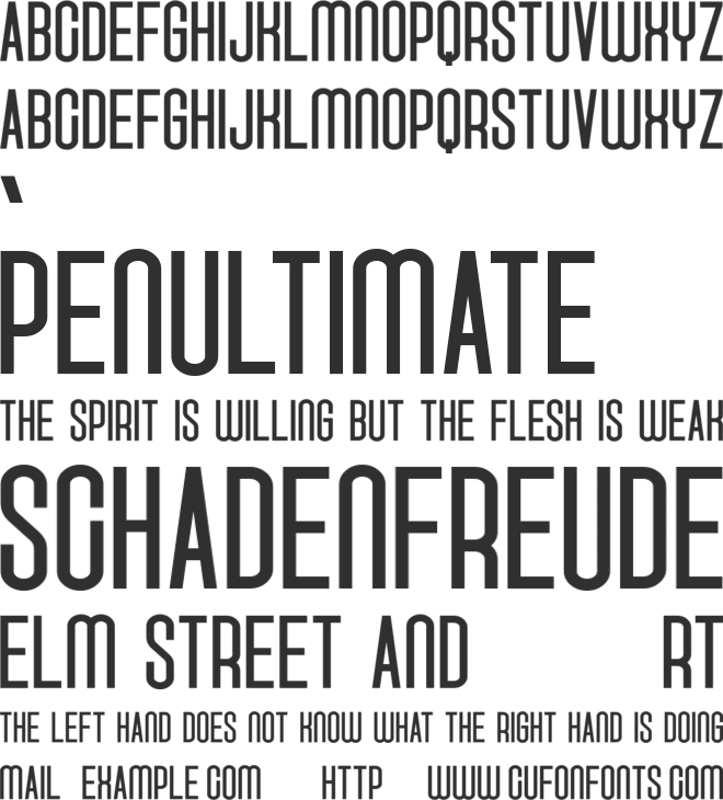 Rosexelfy font preview