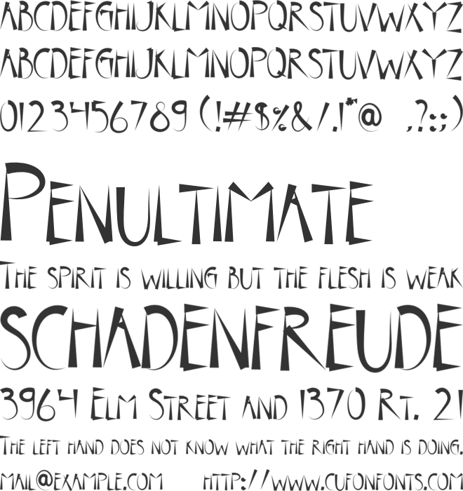 Ghostober font preview