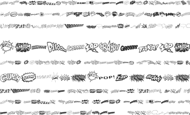 Sound FX font preview