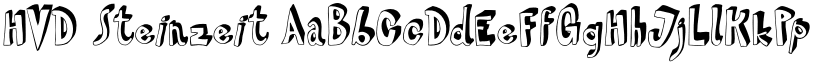 HVD Steinzeit font download