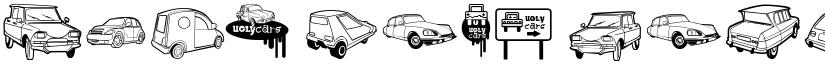 Ugly Cars font
