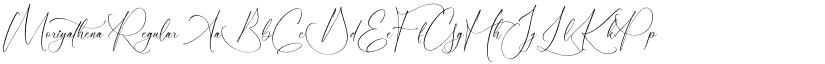 Moriyathena font download