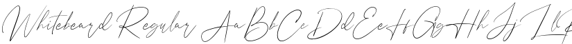 Whitebeard Regular font
