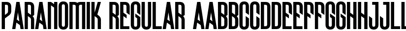 Paranomik font download