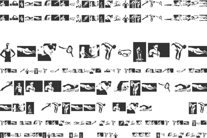 Swim font preview