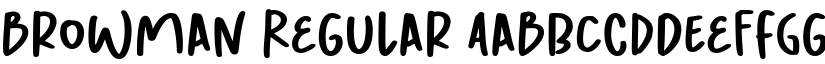Browman font download
