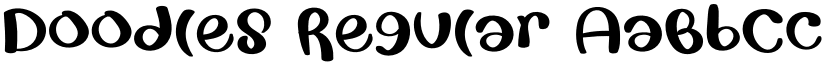 Doodles Regular font