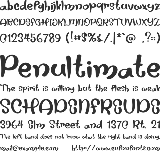 Kidstoy font preview