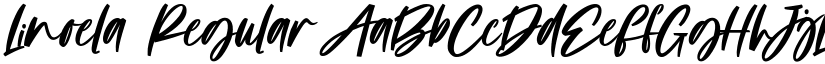 Linoela Regular font