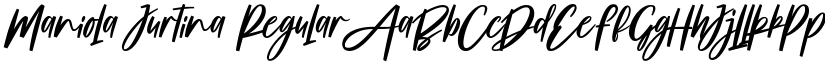 Maniola Jurtina Regular font