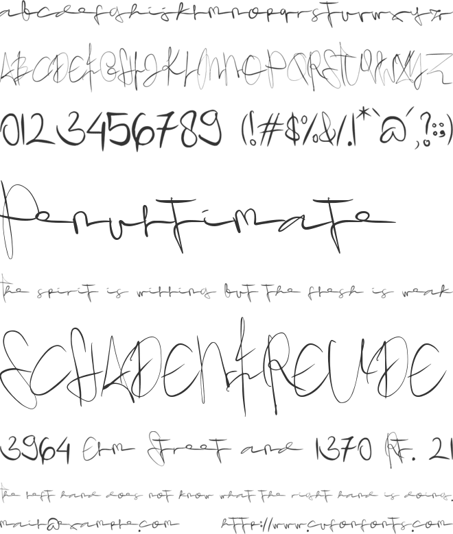 australion font preview