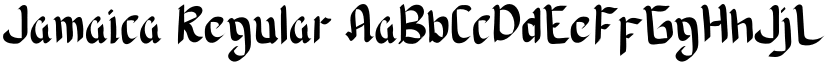 Jamaica font download