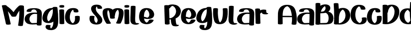 Magic Smile Regular font