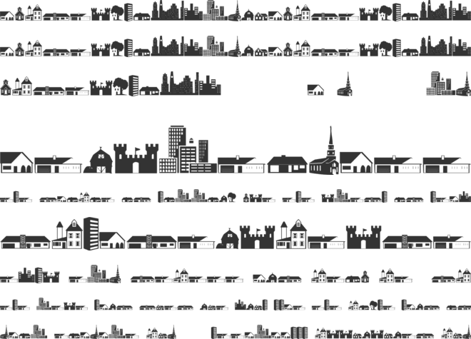 Little City 2000 font preview