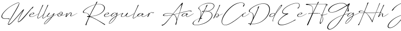 Wellyon Regular font